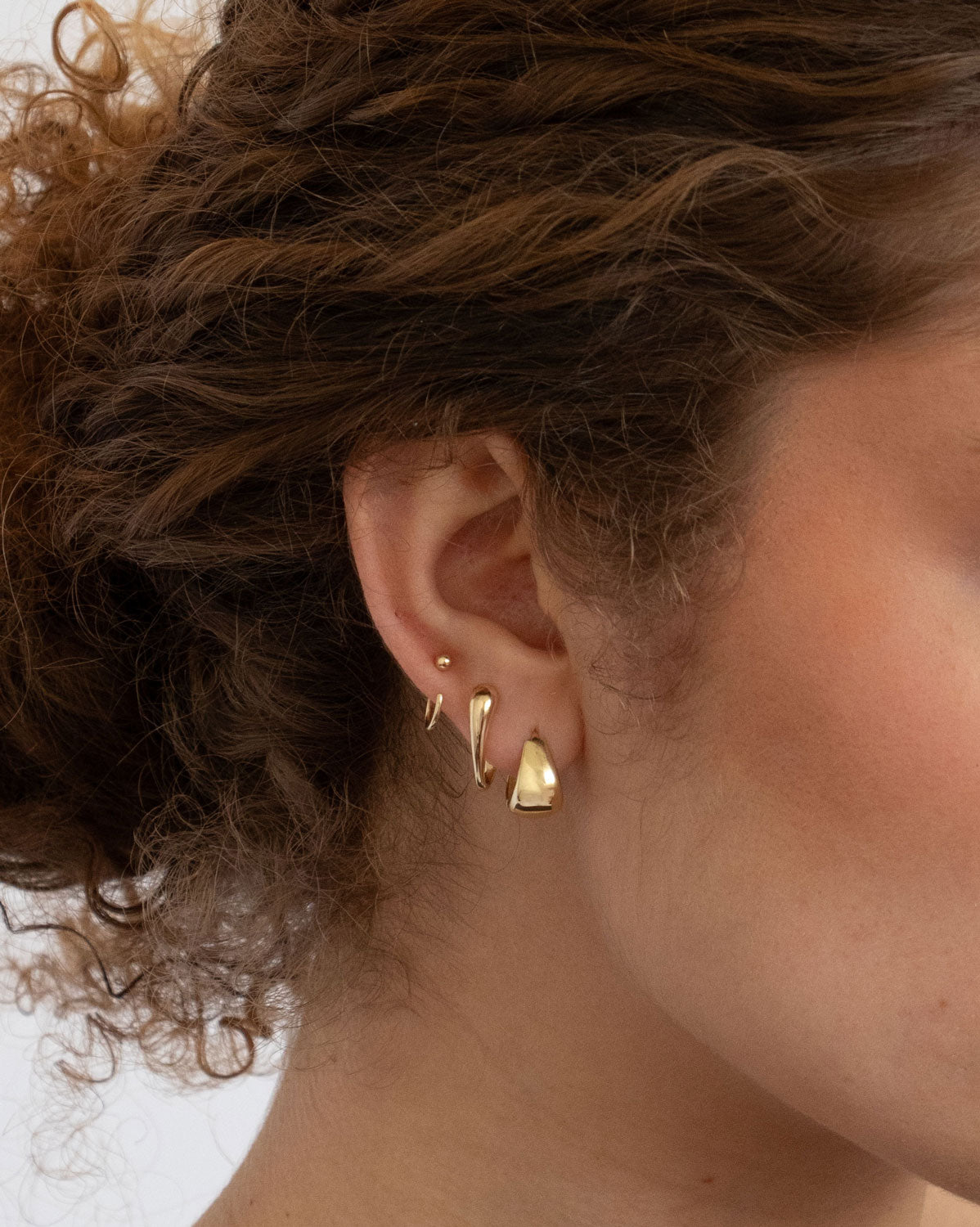 (Pair) Drip Hoops