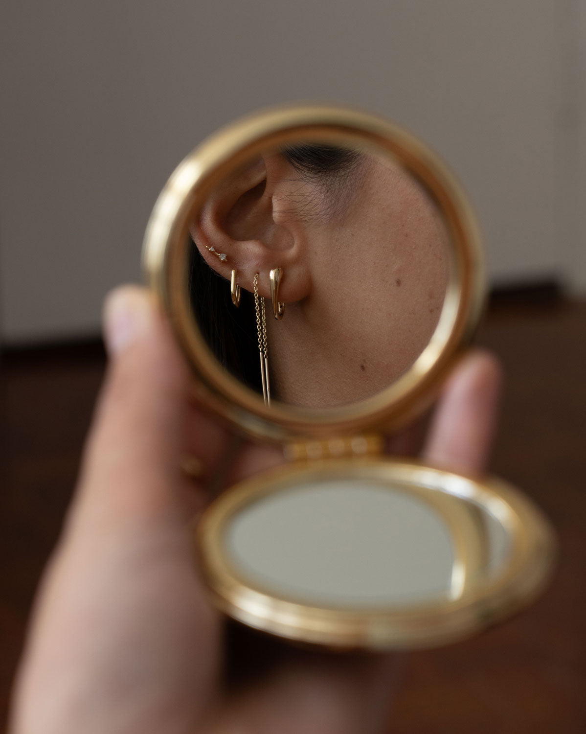(Pair) Drip Hoops