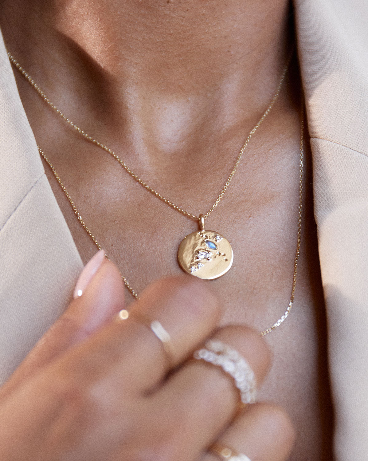 Moonstone locket shop