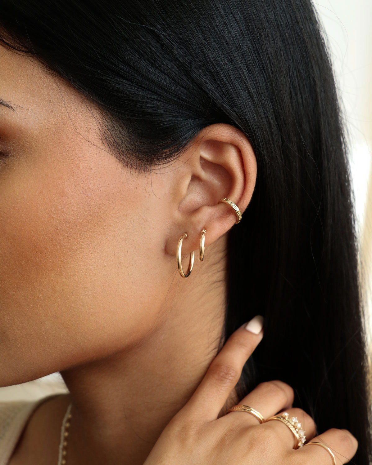 Rosa Ear Cuff