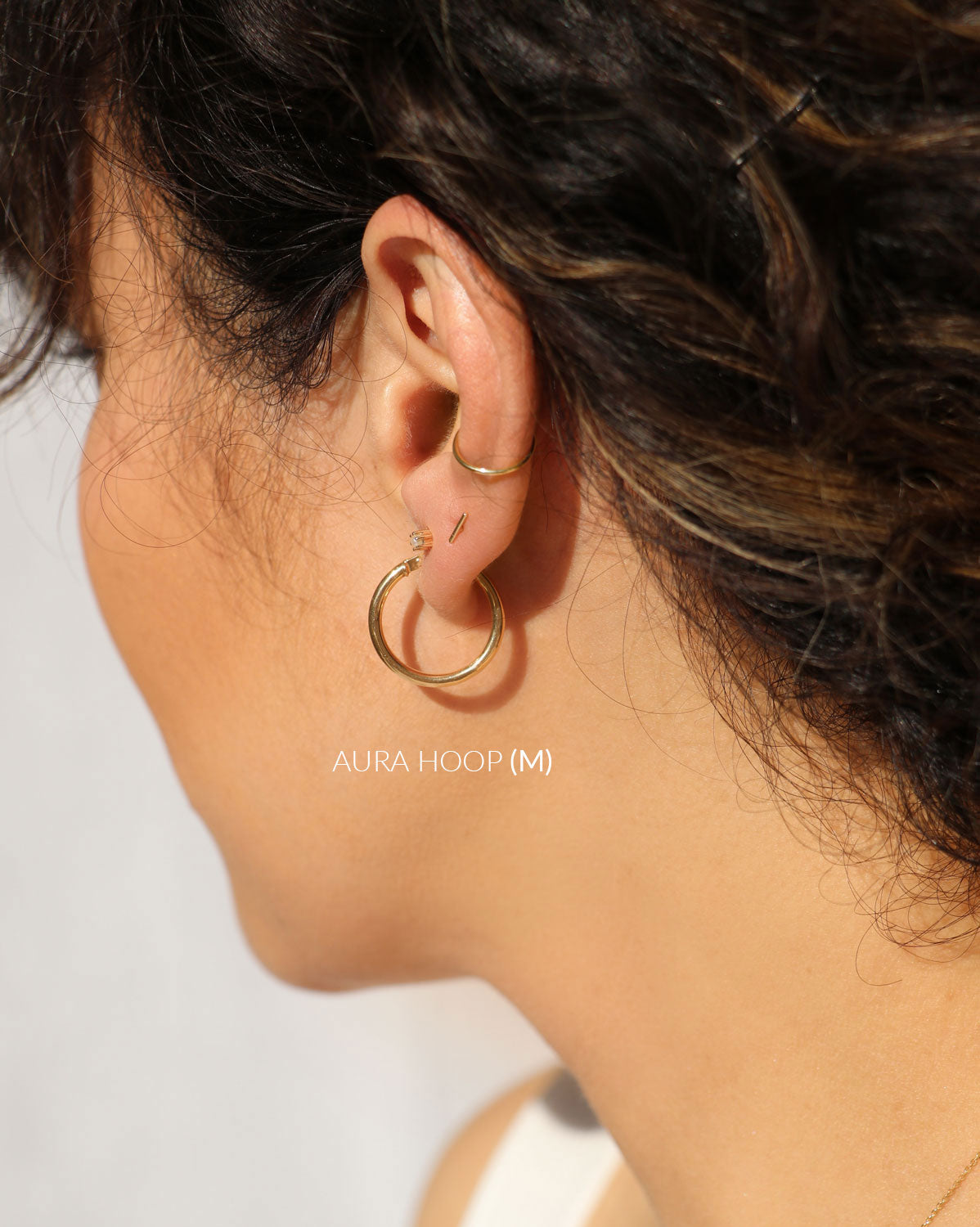 (Pair) Aura Hoops