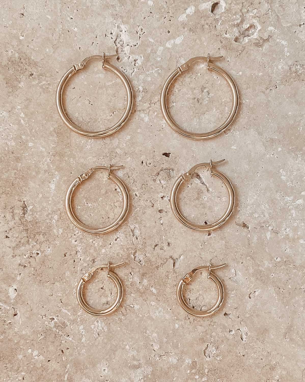 (Pair) Aura Hoops