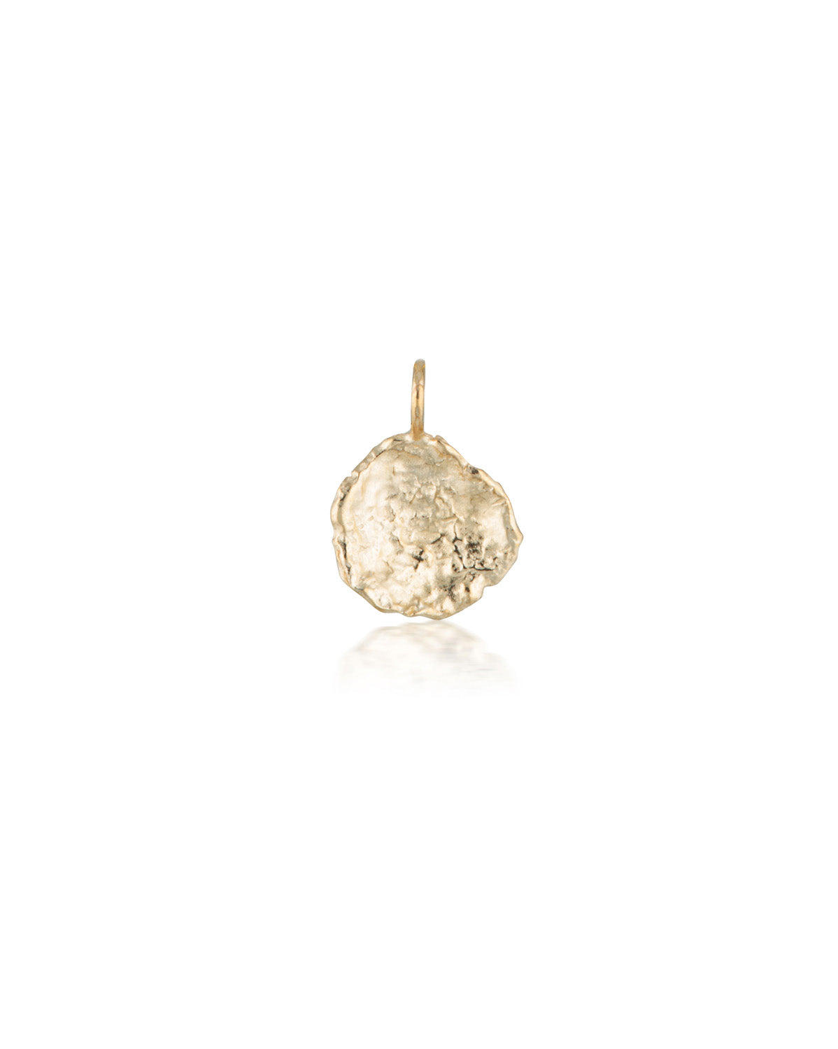 Gold pendant round shape deals