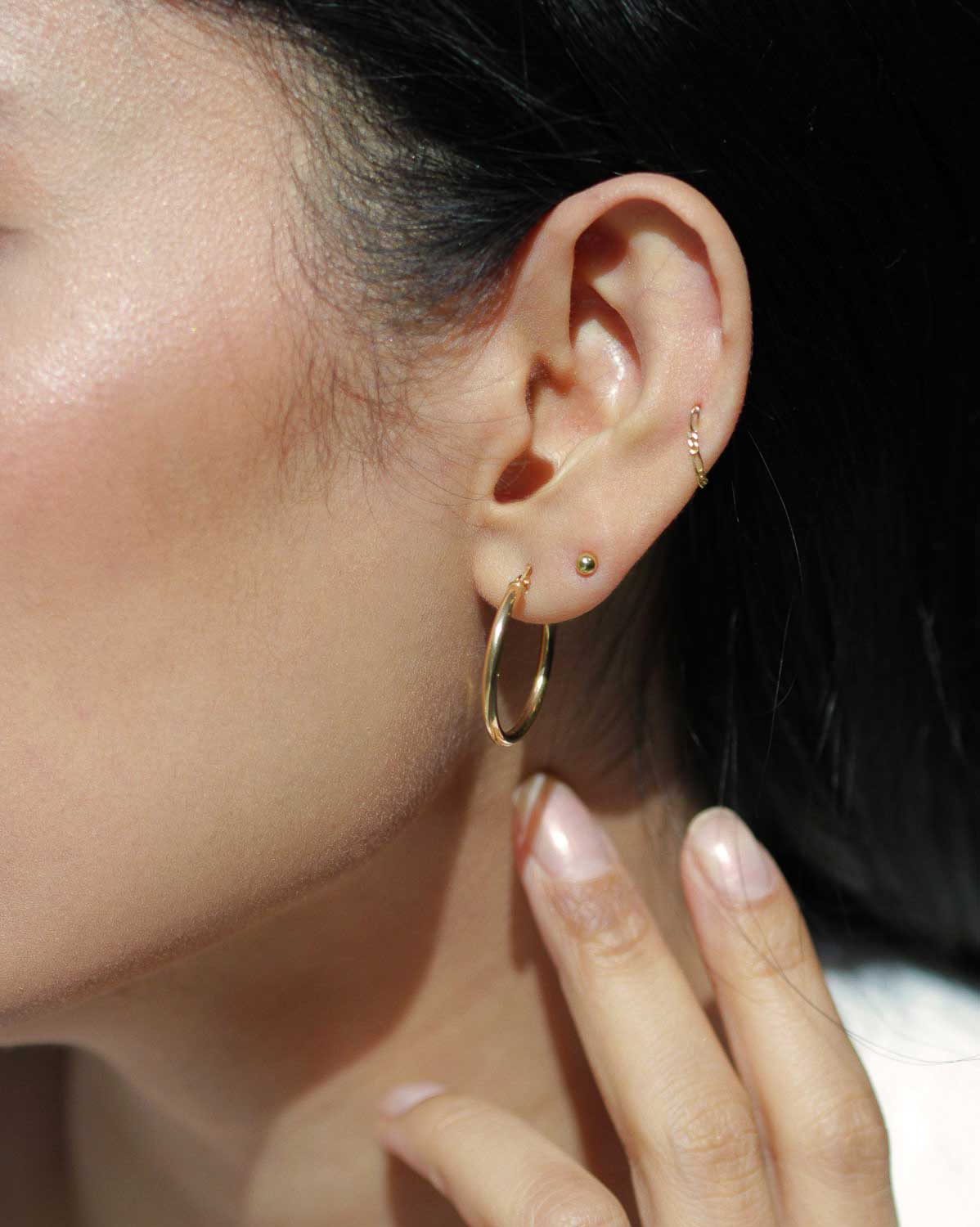 (Pair) Aura Hoops