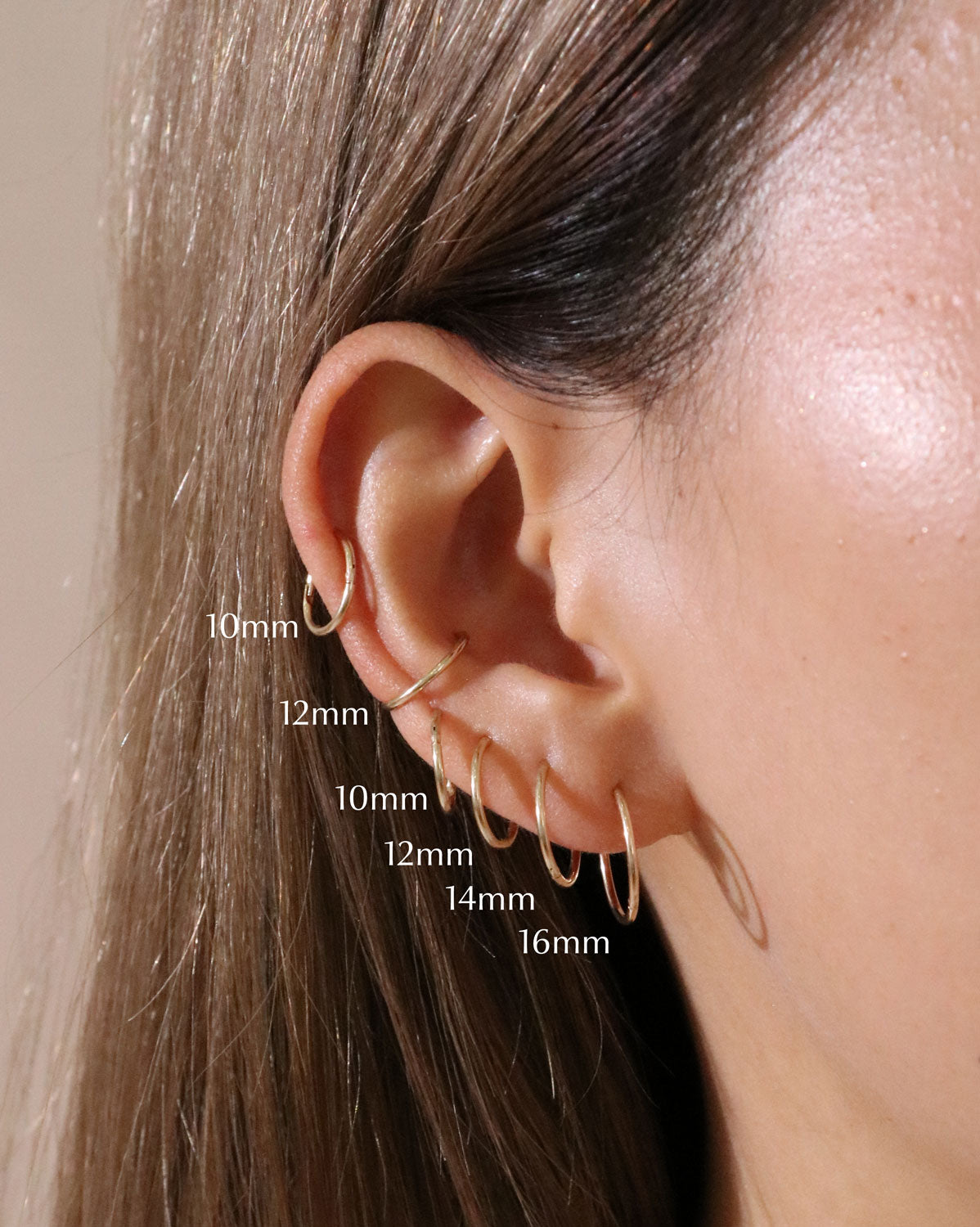 Extra Small Silver Cubic Zirconia Ear Studs - Studio Jewellery Australia