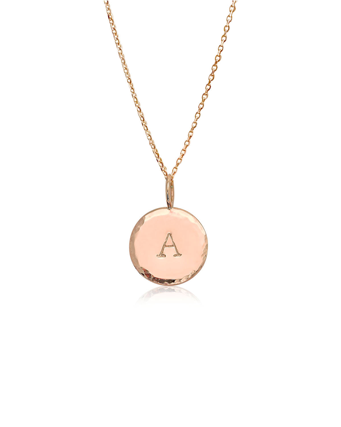 Halo Initial Necklace