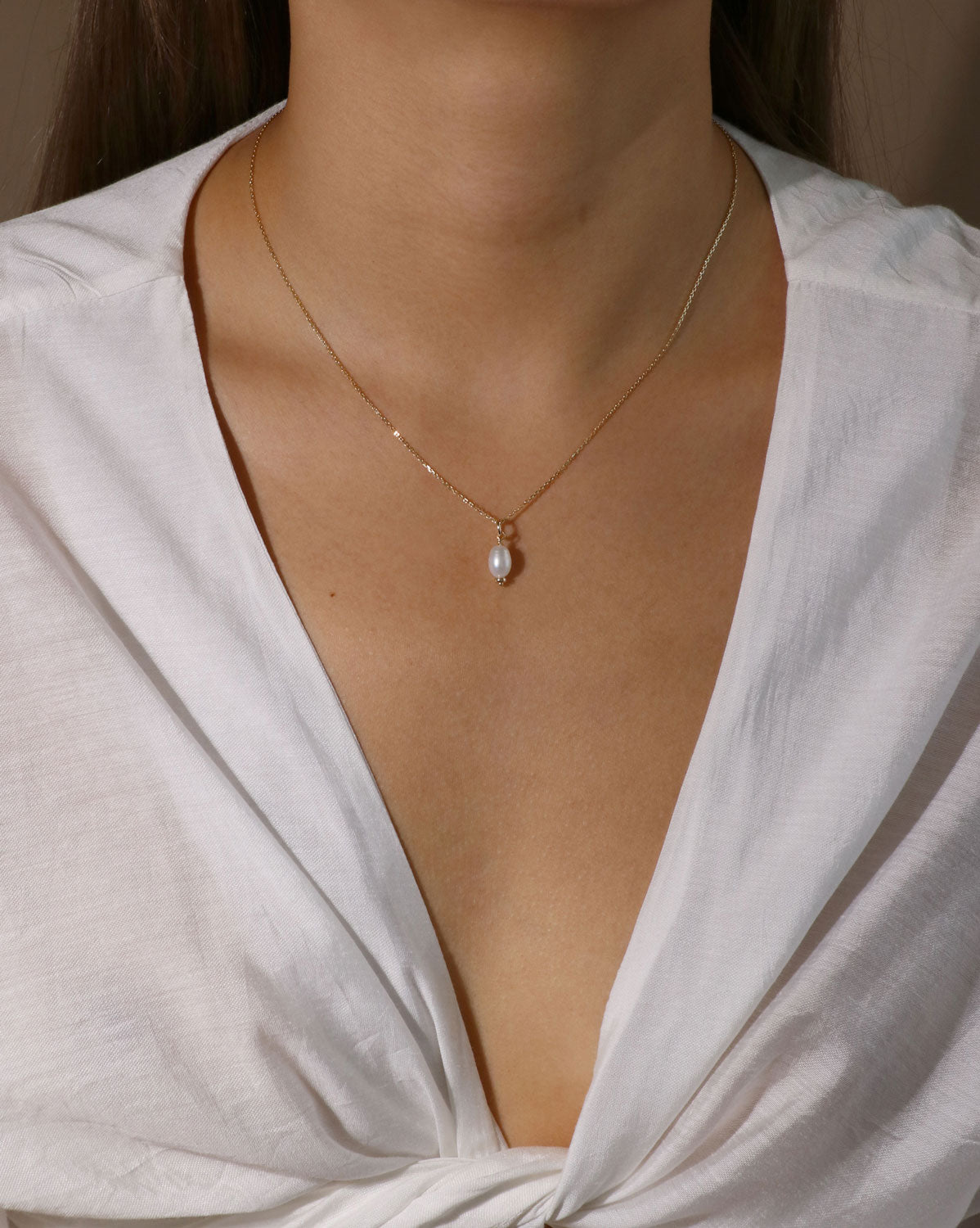 Pearl Dew Drop Necklace