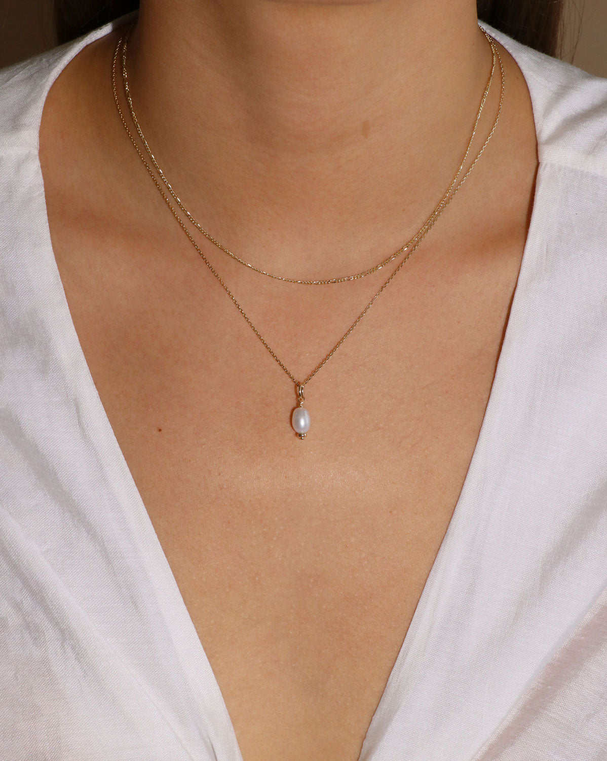 Pearl Dew Drop Necklace