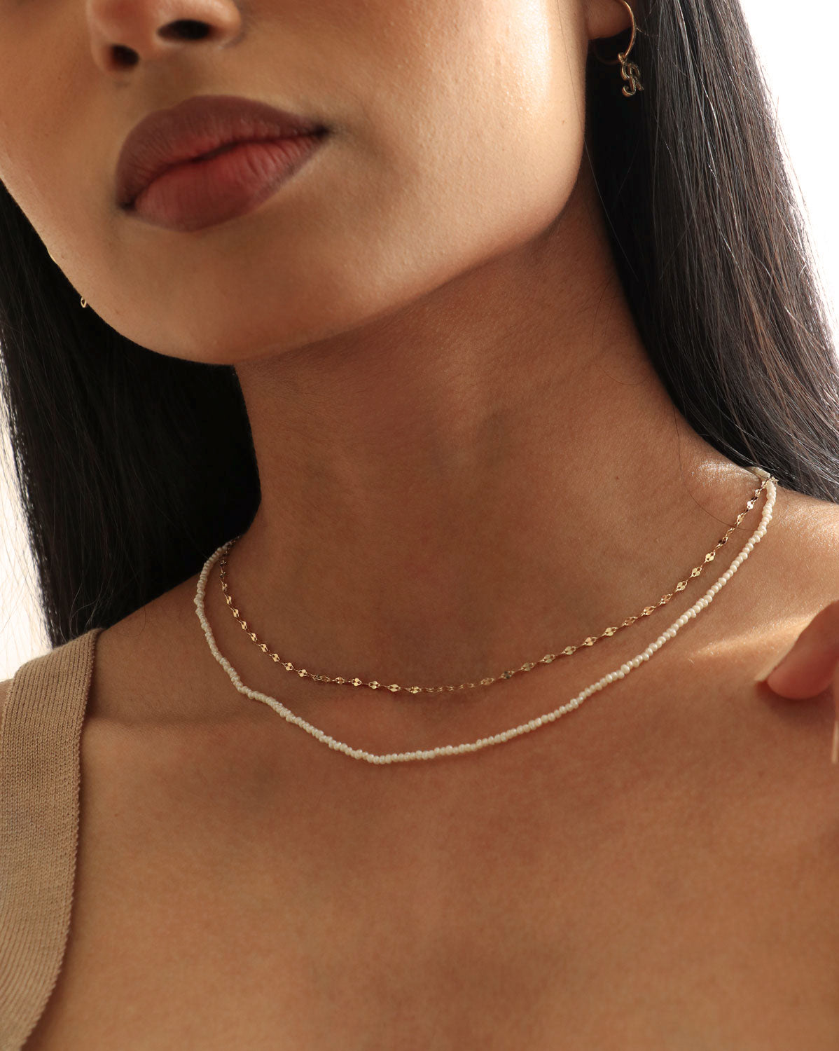 Luminous Pearl Necklace